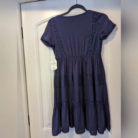 Navy Blue Altar’d State mini dress size XS  New With Tags In USD - Picture 11 of 15